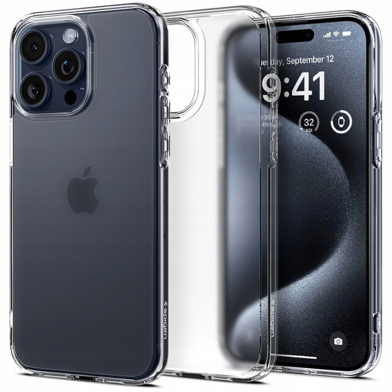 Etui Spigen do iPhone 15 Pro, Ultra Hybrid, Matowe Przezroczyste