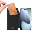 Etui z klapką Dux Ducis do iPhone 17 Pro, Skin Pro, czarne