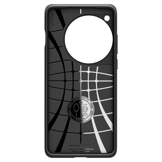 Etui Spigen Liquid Air OnePlus 12 5G czarne – lekkie i smukłe dopasowanie