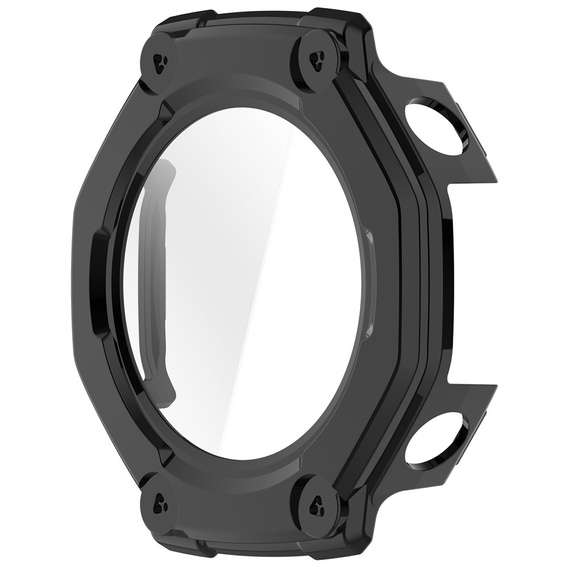 2w1 Etui + Szkło hartowane do Amazfit T-Rex 3, czarne