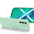 Zestaw Etui do Samsung Galaxy A04S / A13 5G, Smooth Ring, Zielone + Szkło