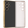 Etui do Samsung Galaxy S25 Ultra, GKK Leather, czarne