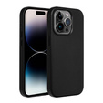 Etui Leather Mag Cover do iPhone 12 Pro, Czarny