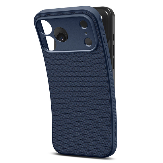 Etui Spigen do iPhone 17 Pro, Liquid Air, Navy Blue