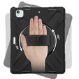 Etui do iPad Pro 13" 2024 (7 gen.), Pancerne obrotowe 360, Czarne