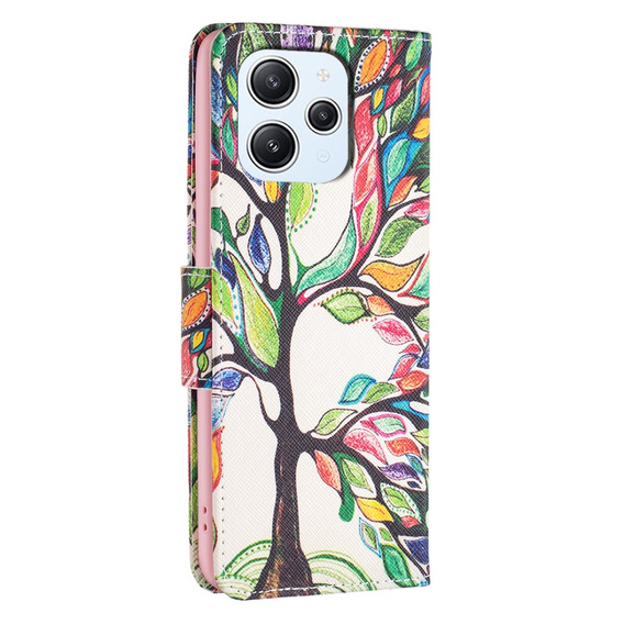 Etui z klapką do Xiaomi Redmi 12 4G, Wallet, Tree of Life