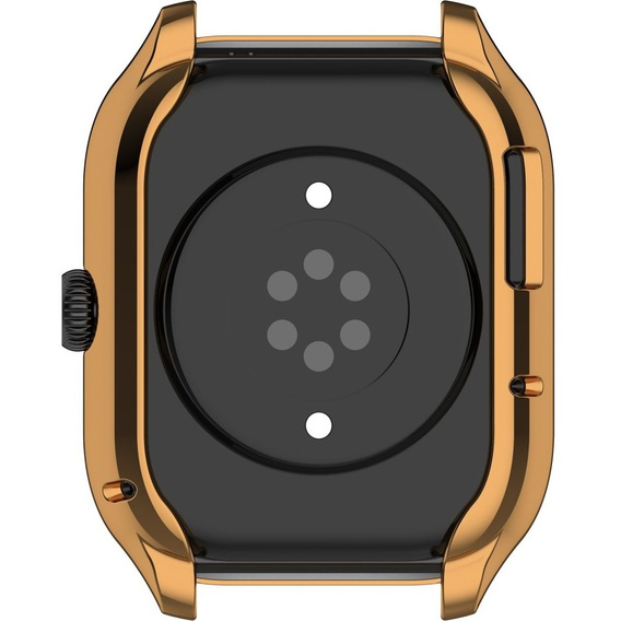 2w1 Etui z osłoną na ekran do Amazfit GTS 4, Złote