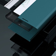 Etui z klapką do Samsung Galaxy A54 5G, Side Magnetic, zielone