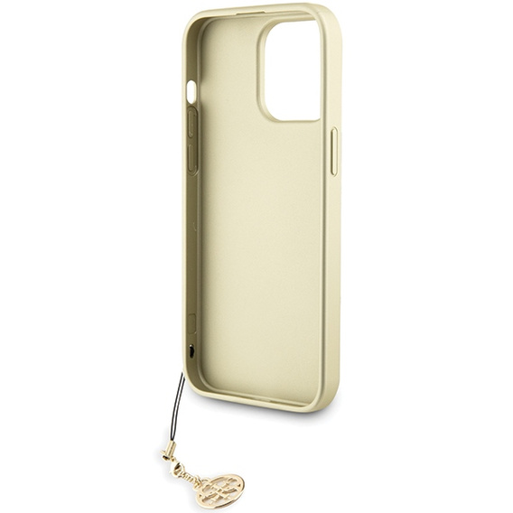 Etui GUESS do iPhone 15 Pro Max, 4G Charms Collection, szare