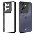 Etui DuxDucis do Motorola Edge 50 Neo / Motorola ThinkPhone 25, Aimo case, przezroczyste / czarne