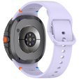Pasek Silikonowy do Samsung Galaxy Watch 8 / 8 Classic, Fioletowy