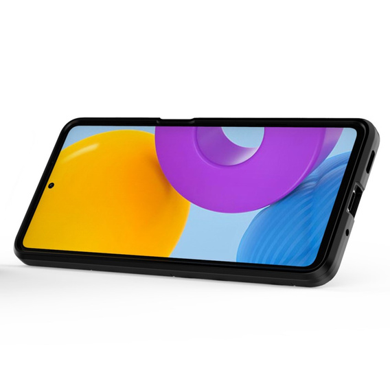 Etui do Samsung Galaxy M52 5G, Kickstand Ring, niebieskie
