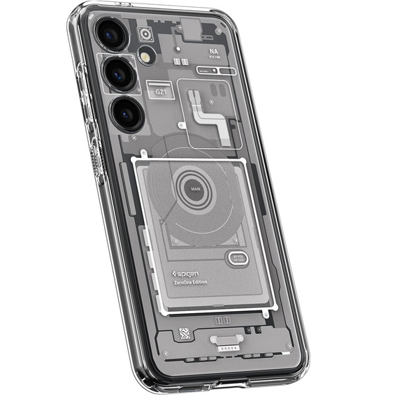 Etui Spigen do Samsung Galaxy S24, Ultra Hybrid, Zero One, białe