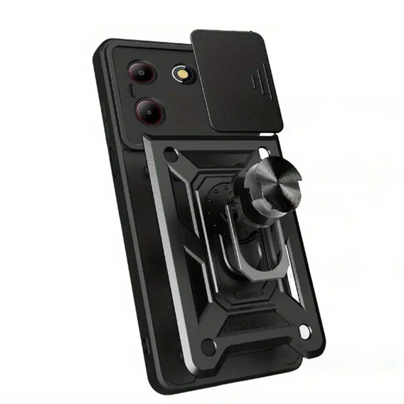 Etui pancerne do ZTE Blade A54, CamShield Slide, czarne