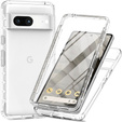 Etui do Google Pixel 8, Shockproof, z folią, przezroczyste