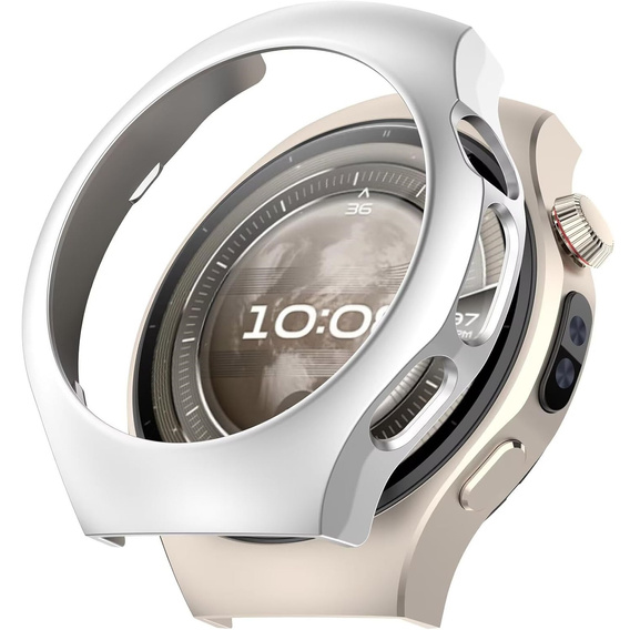 Etui ochronne do Huawei Watch 5 46mm, srebrne