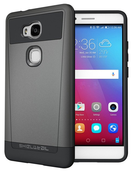 SHTLⓇ Etui Dual Shell Huawei Honor 5X - Grey