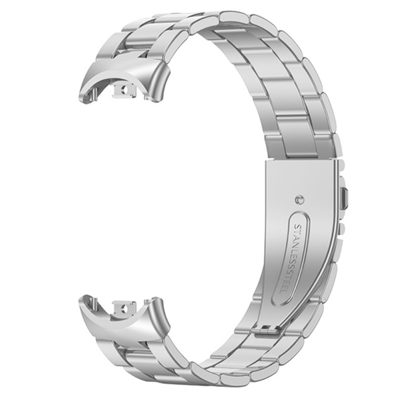 Bransoleta Stalowa do Xiaomi Smart Mi Band 8 / Xiaomi Smart Mi Band 9, Srebrna