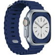 Pasek Silikonowy do Apple Watch 1/2/3/4/5/6/7/8/SE/ULTRA 42/44/45/49MM, Granatowy