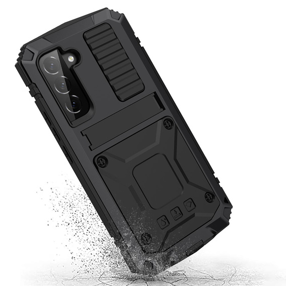 Etui Defender Kickstand do Samsung Galaxy S22 5G, czarne