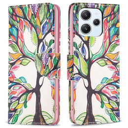 Etui z klapką do Xiaomi Redmi 12 4G, Wallet, Tree of Life