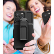 Pancerne Etui Belt Clip do iPhone 14 Pro, z klipsem, czarne