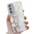 Etui do Samsung Galaxy A36 5G / A56 5G, Feather, srebrne