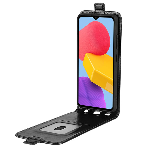 Etui z klapką do Samsung Galaxy M13 4G, Flip, czarne