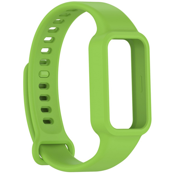 Pasek Silikonowy do Xiaomi Smart Band 9 Active / Xiaomi Redmi Band 3, Jasnozielony