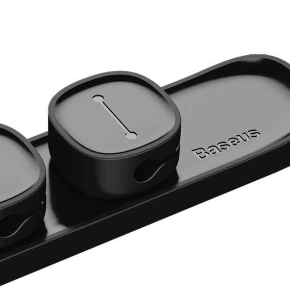 Baseus Peas Cable Clip uchwyty magnetyczne haczyki - Black