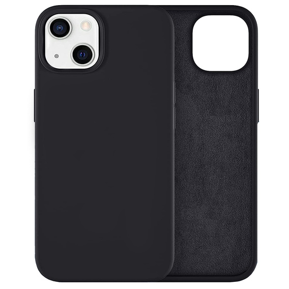 Etui do iPhone 13, Silicone Lite, czarne
