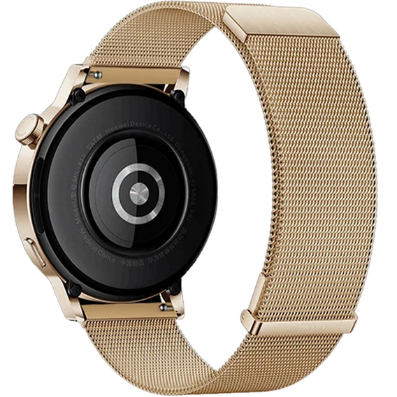 Uniwersalna Bransoleta Milanese 18mm, z zaciskiem od wewnątrz, Różowa rose gold