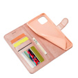 Etui z klapką do Oppo Reno 4 Z 5G, LC.IMEEKE, różowe rose gold