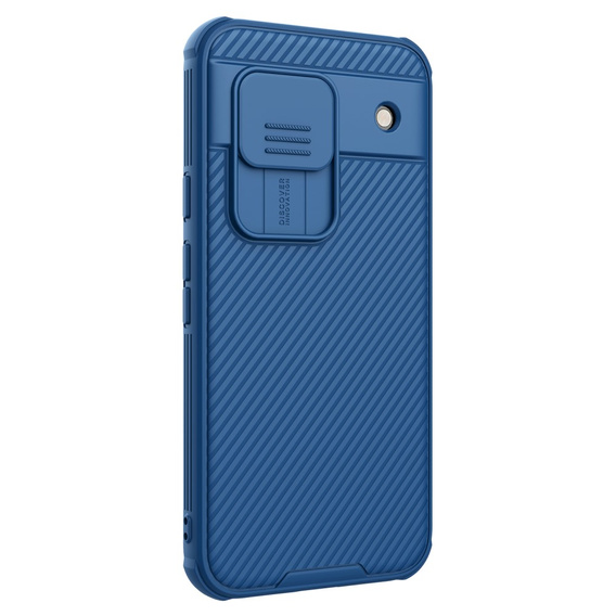 Etui do Google Pixel 8A, pancerne Nillkin, CamShield Pro, Niebieskie