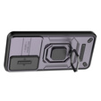Etui KickStand Camera Lens do Samsung Galaxy S24, fioletowe