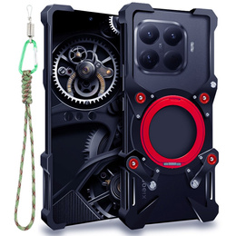 Etui do Xiaomi 15T Pro, Metal Bumper, czarne