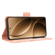 Etui z klapką do Xiaomi Poco F7 Pro, Card Slot, różowe