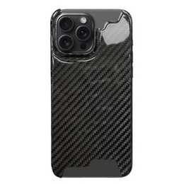 Etui do iPhone 15 Pro Max, karbonowe Carbon Fiber, czarne