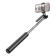 Długi 157cm Selfie stick tripod statyw uchwyt na telefon - Hoco K19 - Pilot Bluetooth 4.0