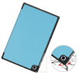 Etui do Lenovo Tab M10 Plus TB-X606F, Smartcase, niebieskie