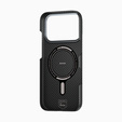 Etui BENKS Kevlar Armor Air do iPhone 17 Pro Max, Carbon Fiber 600D A070, do MagSafe – czarne