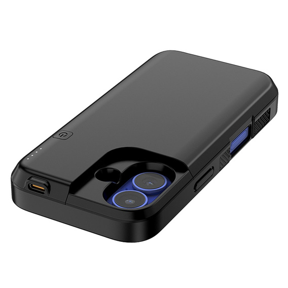 Etui z Baterią 5000mAh do iPhone 16 do MagSafe, czarne