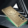 Etui do Samsung Galaxy Z Fold7 5G, Mechanical Legend, złote