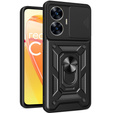 Etui pancerne do Realme C55, CamShield Slide, czarne
