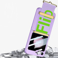 Etui do Samsung Galaxy Z Flip7 FE / Z Flip6, Strap Cover, fioletowe