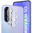 2x Szkło hartowane na aparat ERBORD do Samsung Galaxy A36 5G, Przezroczyste