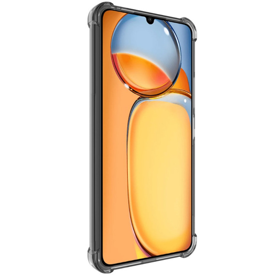 Etui IMAK do Xiaomi Redmi 13C / Poco C65, Dropproof, przezroczyste / czarne