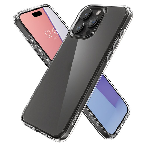 Etui Spigen do iPhone 15 Pro, Ultra Hybrid, Matowe Przezroczyste