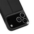 Etui z klapką Dux Ducis do iPhone 17 Pro, Skin Pro, czarne