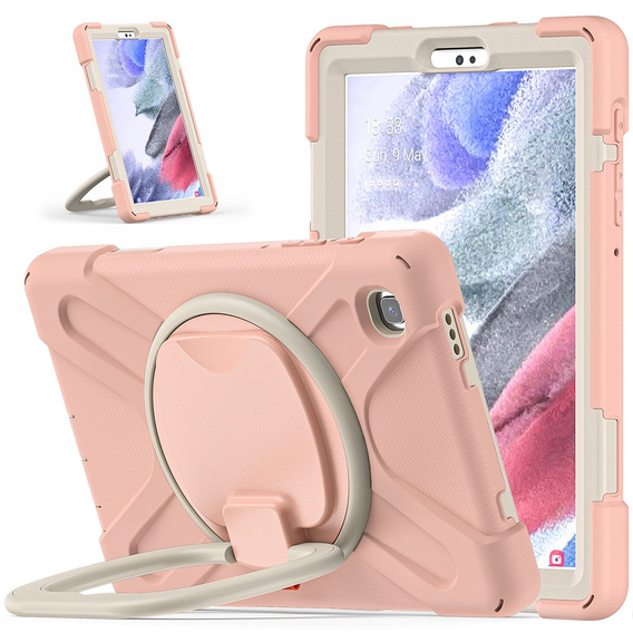 Etui dla dzieci do Samsung Galaxy Tab A7 Lite 8.7 T220/T225, Pancerne, dziecięce, Rose gold różowe